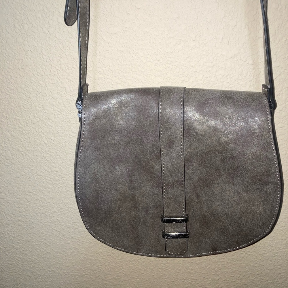 Elegant Gray Neimann Marcus  crossbody/Shoulder Bag